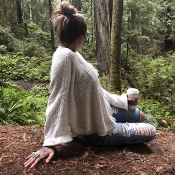 Fringe Bell Sleeve Sweater - Picture 6 of 8